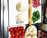 トマトとタン塩のpizza 本格作り方2写真