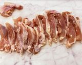 鶏肉のつけそば作り方3写真