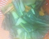 定番の小松菜と薄揚げの炊いたん作り方4写真