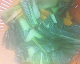 定番の小松菜と薄揚げの炊いたん作り方4写真