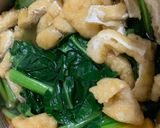 定番の小松菜と薄揚げの炊いたん作り方9写真