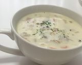 クラムチャウダー☆あさりと牛乳と野菜で♡作り方8写真