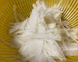 無限系♪大根えのきの白い鶏マヨぽんサラダ作り方1写真