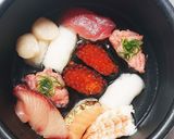 余ったお寿司で雑炊♪作り方1写真
