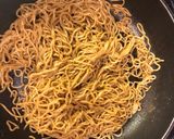 ジャンボお好み焼き　関西風特大モダン焼き作り方3写真