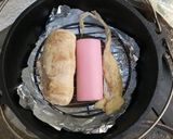 簡単☆スモークチキン&サーモン作り方2写真