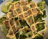 絶品おつまみ！ブロッコリーの焼きマヨ七味作り方5写真