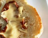 絶品スモークチーズ乗せて焼くだけトースト作り方4写真