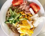 インスタントラーメン長芋で簡単冷やし中華作り方18写真