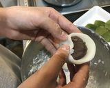 おうち時間に！親子で簡単かしわもち♪作り方5写真