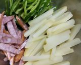 簡単♪じゃがいもとピーマンのカレー炒め作り方2写真