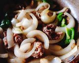 ご飯止まらんーっ❤️新玉牛肉こってり炒め作り方4写真