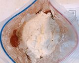 洗い物も無し、保存袋で生チョコ入蒸しパン作り方5写真