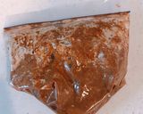 洗い物も無し、保存袋で生チョコ入蒸しパン作り方6写真