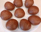 洗い物も無し、保存袋で生チョコ入蒸しパン作り方16写真