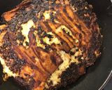 ジャンボお好み焼き　関西風特大モダン焼き作り方12写真