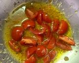 生ハムトマト混ぜるだけ冷製パスタ作り方1写真