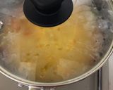 トマト卵麺　袋麺アレンジ作り方5写真