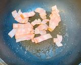絶対美味い！アスパラとベーコンのパスタ！作り方1写真