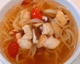 レンジで、蒸し麺で、トムヤムガイヌードル作り方3写真