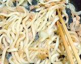 【時短レシピ】ツナと玉ねぎの焼きうどん作り方6写真