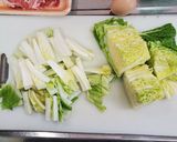 野菜たっぷり春雨ラーメンスープ作り方2写真