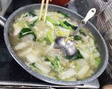 野菜たっぷり春雨ラーメンスープ作り方11写真