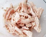 簡単♪鶏肉の贅沢サラダ作り方1写真