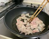 豚薄切り肉たっぷりのレタスチャーハン作り方2写真