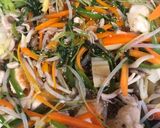 鶏胸肉といろいろ甘辛おかか炒め作り方8写真