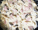 椎茸・しめじ・エリンギとハムのクリーム煮作り方7写真