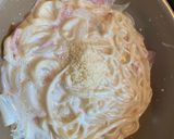 乾麺で時短、簡単濃厚クリームきしめん作り方7写真