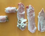 超簡単しめじの豚肉巻き作り方2写真