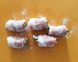 超簡単しめじの豚肉巻き作り方3写真