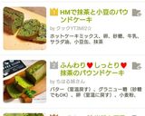 HMで抹茶と小豆のパウンドケーキ作り方8写真