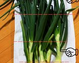 ズボラが作る葉玉ねぎのぬた和え作り方1写真