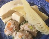 竹の子と高野豆腐の煮物作り方6写真