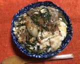 あんかけ豆腐丼作り方4写真
