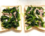 ほうれん草のチーズトースト作り方4写真