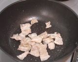 さやえんどうと豚肉のバターソテー作り方2写真