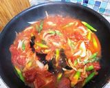 コクうま♪ふんわりトマ玉パスタ作り方5写真