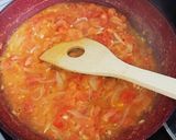 サバ水煮缶とトマトのパスタ作り方3写真