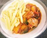 簡単‼美味しい私のチキンのトマト煮♪作り方8写真