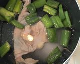 塩と砂糖でサラダチキン☆出汁は卵スープに作り方2写真