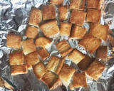 食パン簡単キャラメルラスク！バター不使用作り方2写真