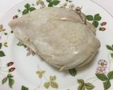 塩と砂糖でサラダチキン☆出汁は卵スープに作り方5写真