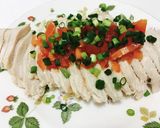 塩と砂糖でサラダチキン☆出汁は卵スープに作り方6写真