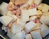 簡単！鶏もも肉とダイコンの煮物作り方6写真