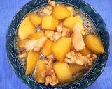 簡単！鶏もも肉とダイコンの煮物作り方9写真