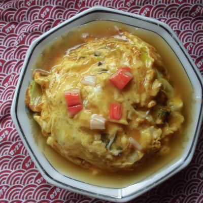 具の参考に^^天津飯 by 花時計咲いた 【クックパッド】 簡単おいしい